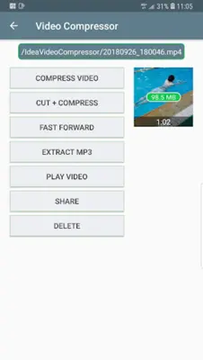 Video Compressor android App screenshot 3